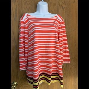 Christopher & Banks long t-shirt tunic size XL